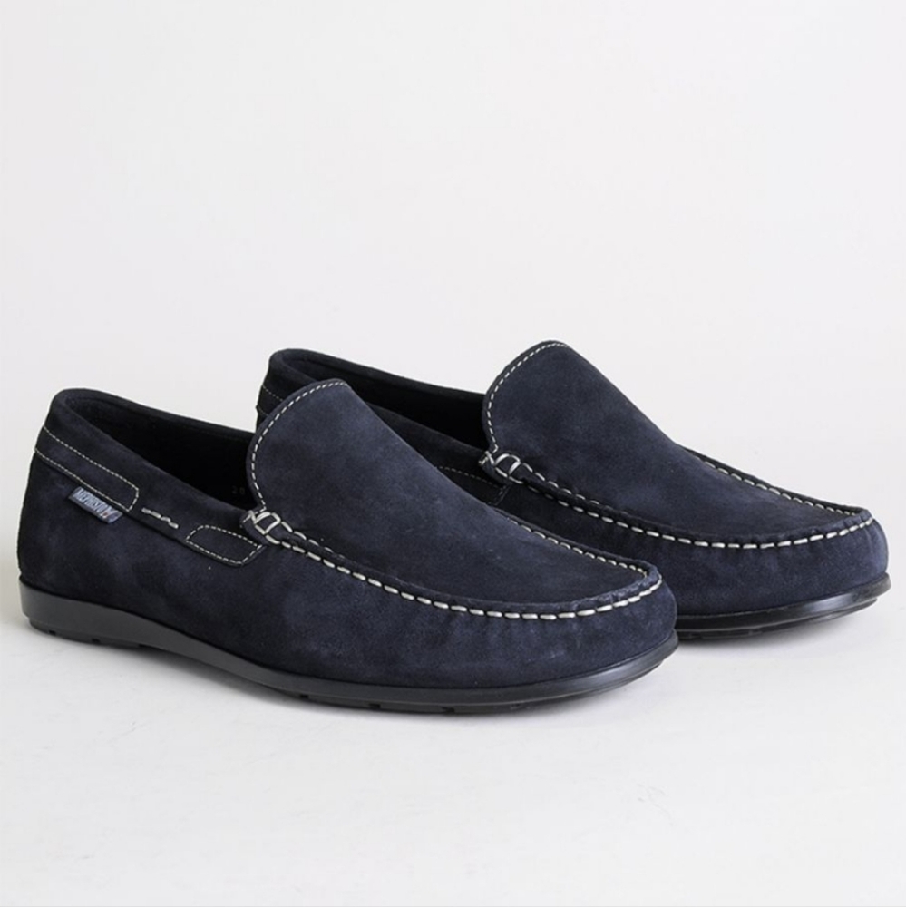 Mephisto "Like New" coolair leather Loafer moccasin mens sz 9.5